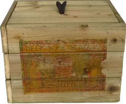 Crate Delftsche Slaolie